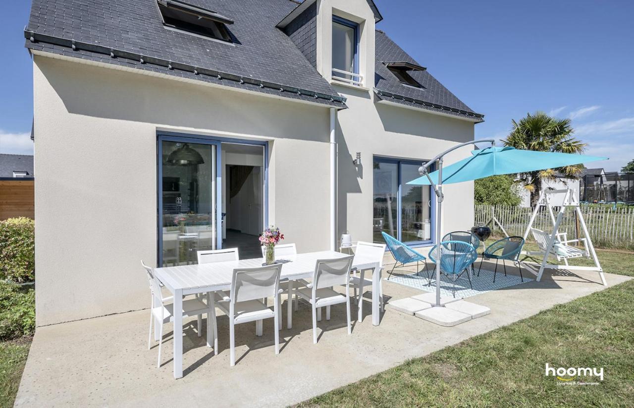 Maison Vue Mer Dans Le Golfe Du Morbihan Baden Esterno foto
