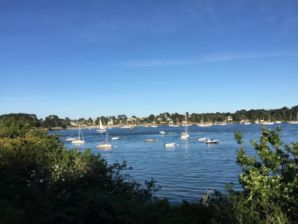 Maison Vue Mer Dans Le Golfe Du Morbihan Baden Esterno foto